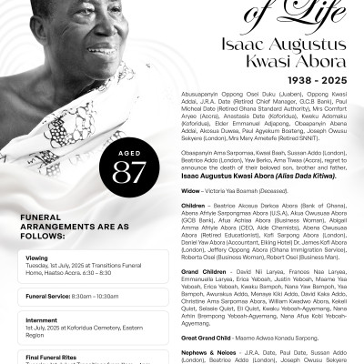 Isaac Augustus Kwasi Abora