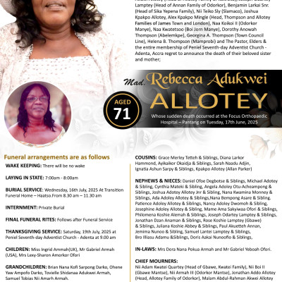 Rebecca Adukwei Allotey