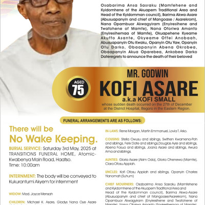 Mr. Godwin Kofi Asare