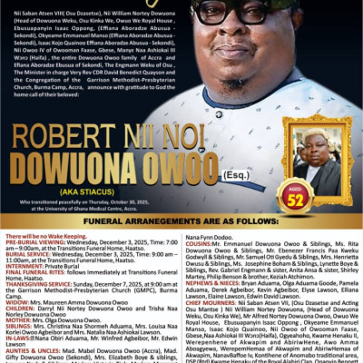 ROBERT NII NOI DOWUONA OWOO